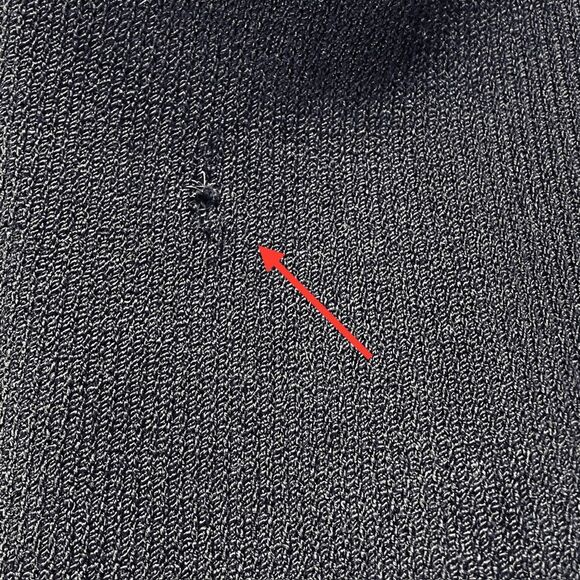 St. John Basics Set Black Santana Wool Knit Skirt Suit Small 6/8 Vintage Classic - Picture 13 of 16